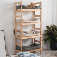Bettina Rubberwood Pet Bed